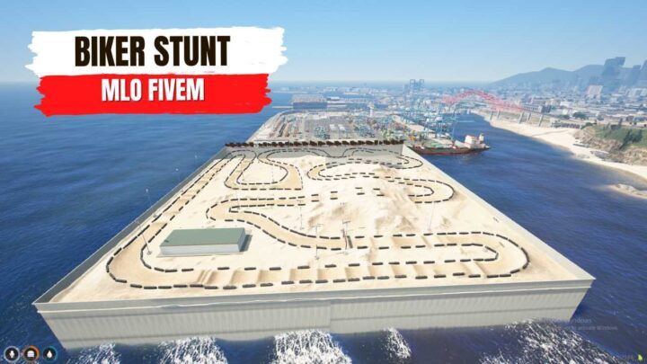 biker stunt mlo fivem