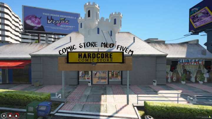 comic store mlo fivem