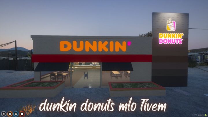 dunkin donuts mlo fivem