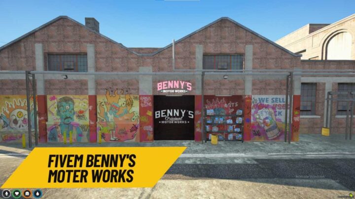 fivem benny's moter works