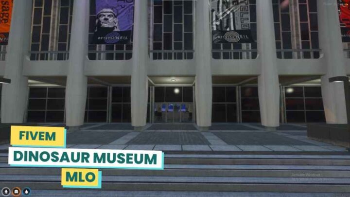 fivem dinosaur museum mlo