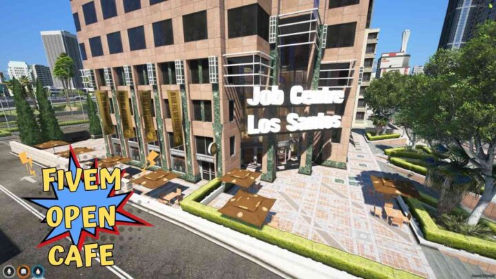 fivem open cafe