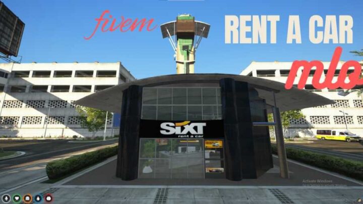 fivem rent a car