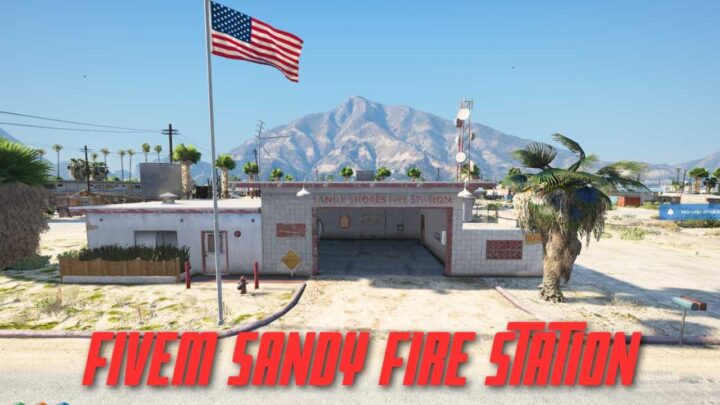 fivem sandy fire station