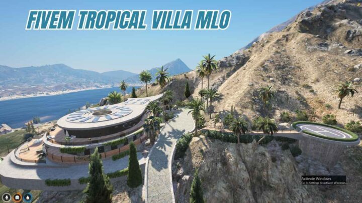 fivem tropical villa mlo